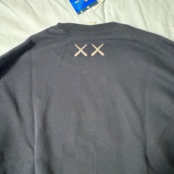 KAWS/Uniqlo 2023 Black Crewneck Sweatshirt - Picture 3 of 3